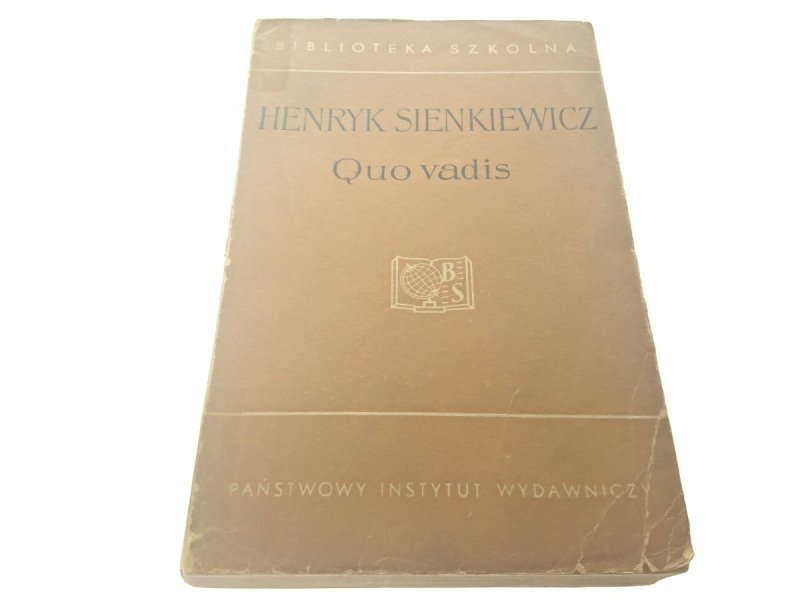 QUO VADIS TOM I - Henryk Sienkiewicz 1958