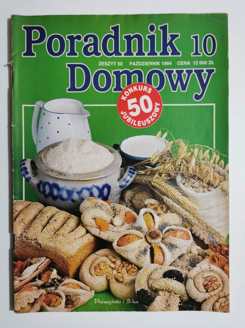 PORADNIK DOMOWY 10 ZESZYT 50 PAŹDZIERNIK 1994 