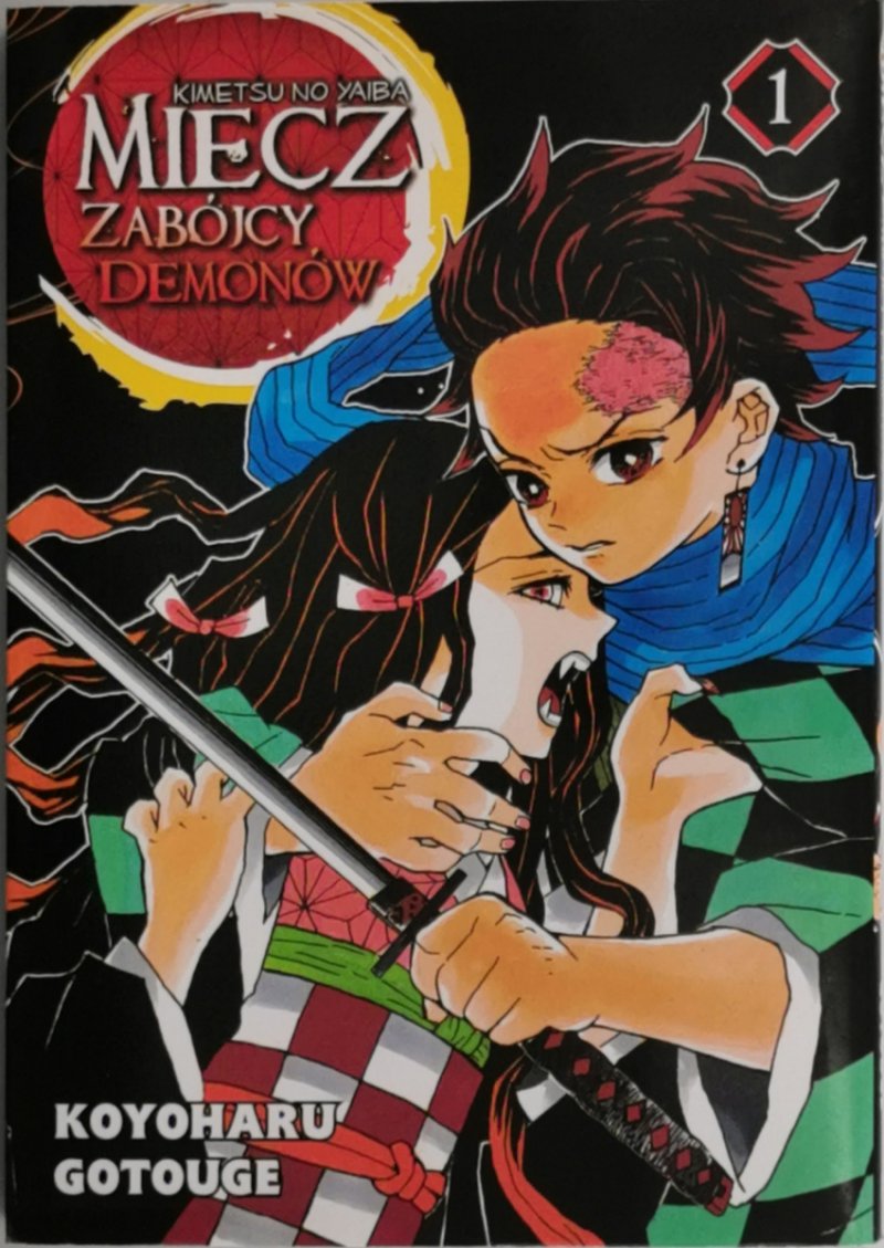 MIECZ ZABÓJCY DEMONÓW 01 - Koyoharu Gotouge
