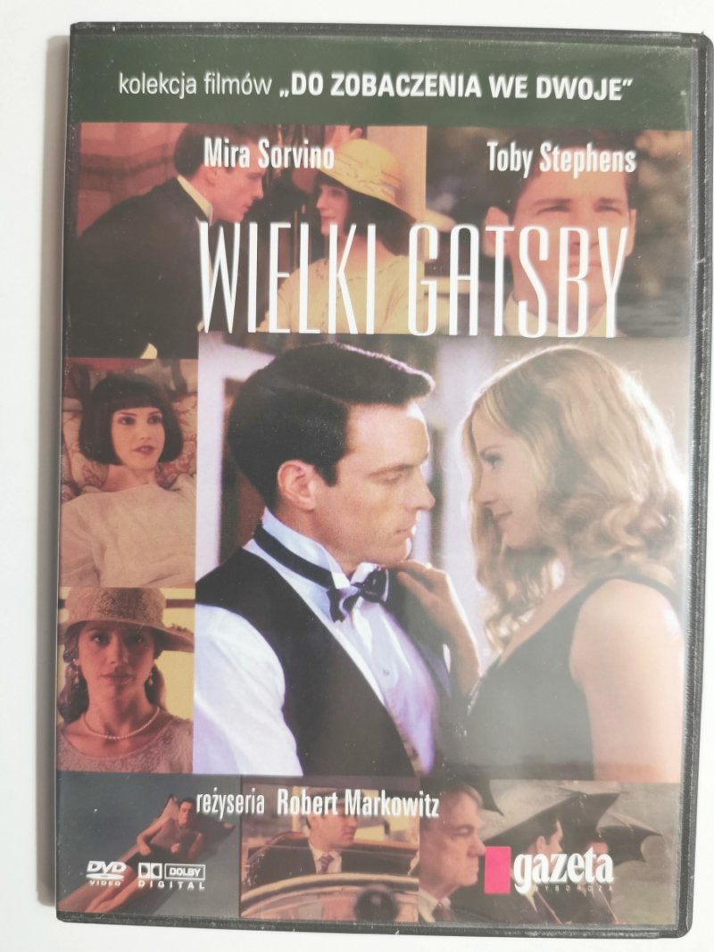 DVD. WIELKI GATSBY. REŻ. ROBERT MARKOWITZ