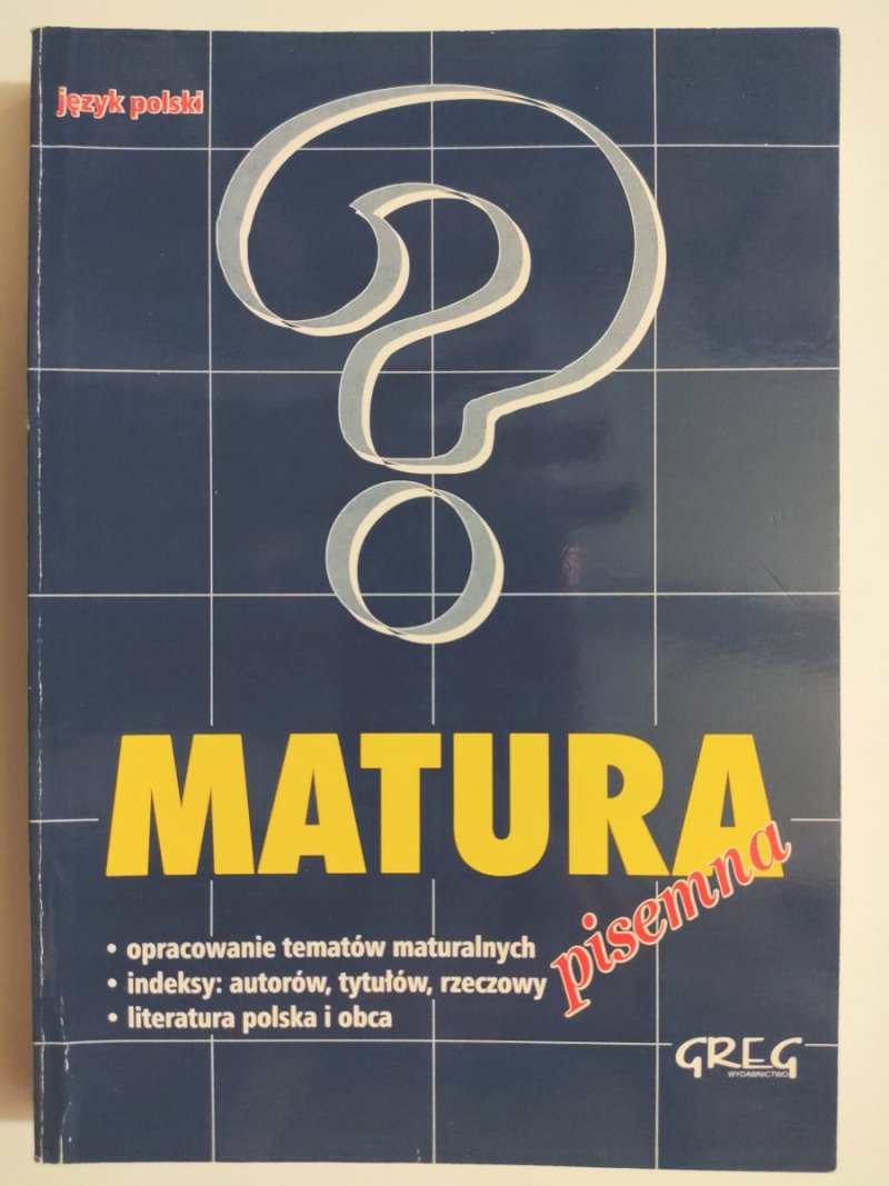 MATURA PISEMNA - Dorota Stopka