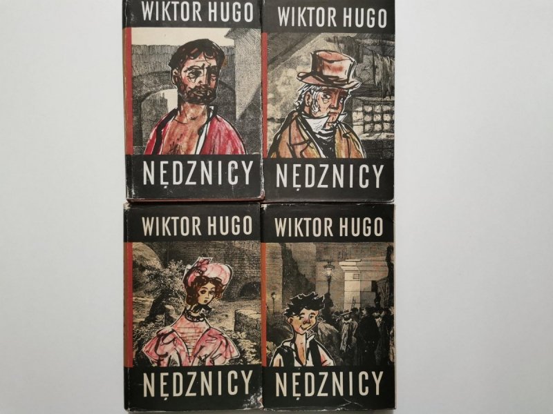 NĘDZNICY TOMY 1-4 - Wiktor Hugo 