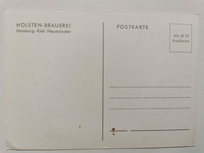 HOLSTEN-BRAUEREI. HAMBURG KIEL NEUMUNSTER