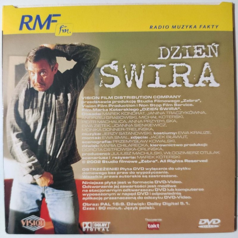 DVD. DZIEŃ ŚWIRA