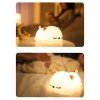 Silikonowa lampka nocna Misiek led rgb