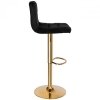 Hoker barowy Arako Gold czarny Velvet