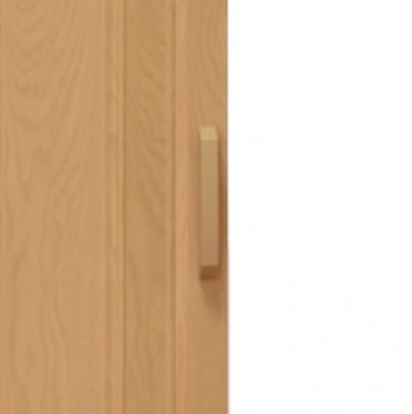 Drzwi harmonijkowe 004 02 jasny dąb 90 cm