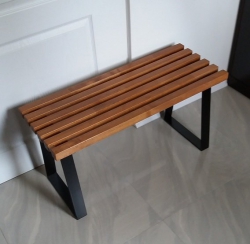 Ławka metalowo drewniana  T 