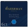 Naboje WATERMAN krótkie niebieskie S0110950