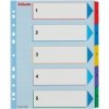 Przekładki kartonowe MYLAR A4 MAXI 1-5 ESSELTE 100207