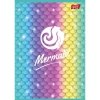 Zeszyt A5 16k 3linia dwukolorowa mix laminowany dziewczęcy UNIPAP