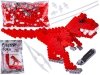 Koraliki do prasowania Wersja 3D, TYRANOZAUR, T-REX, DINOZAUR, Saszetka, Prasowanka