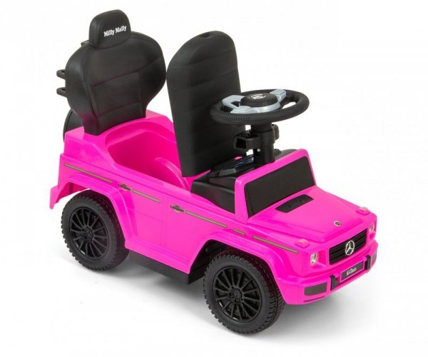 Pojazd z rączką MERCEDES G350d Pink
