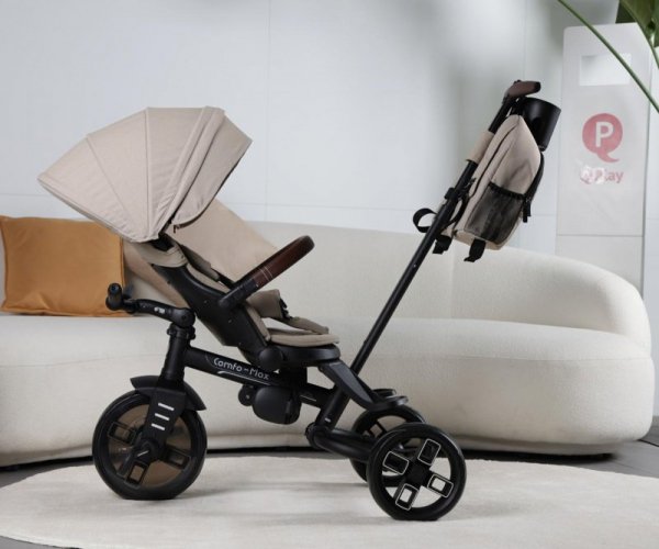 Qplay Rowerek Trójkołowy Comfo Max Beige