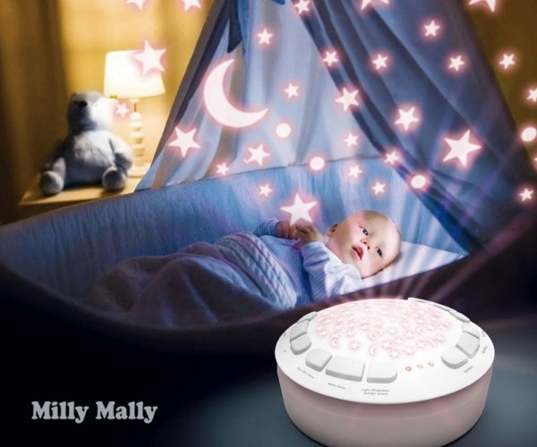 Milly Mally Zabawka pluszowa z Projektorem Milly Bear Blue