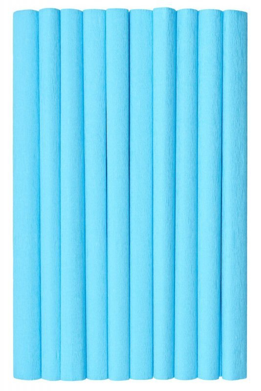 Bibuła marszczona CREATINIO 10 sztuk 50x200cm lazurowy błękitny 400153908 TOP 2000