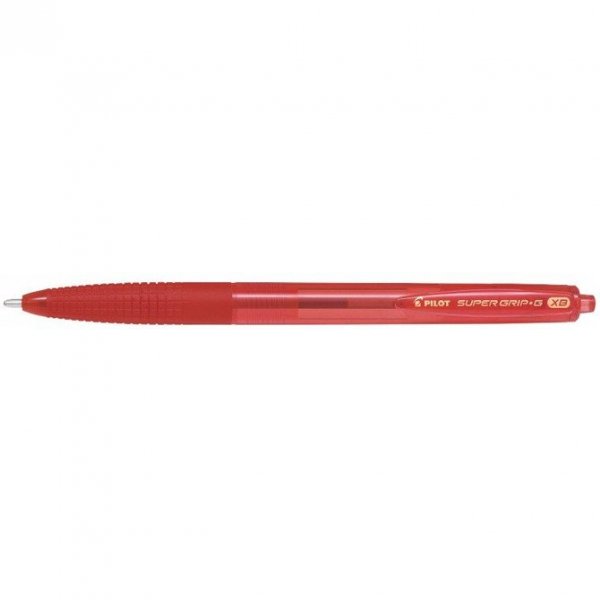 Długopis SUPER GRIP G automatyczny XB czerwony PILOT PIBPGG-8R-XB-RR