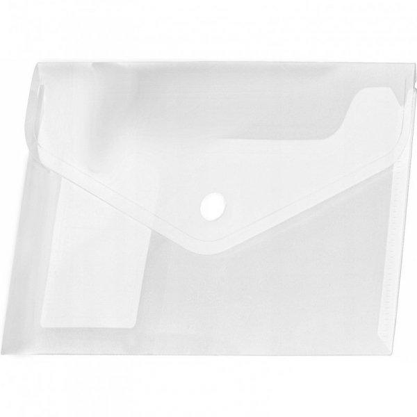Koperta PP na zatrzask A5 transparentna (12 szt.) BT610-T TETIS