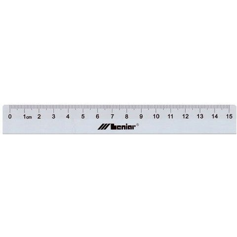 Linijka metalowa 15cm 30403 LENIAR