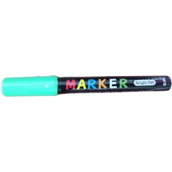 Marker akrylowy 1-2mm zielony neonowy MG APL050-501