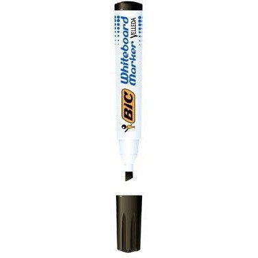 Marker VELLEDA 1751 suchościeralny czarny BIC ECO ścięta końcówka 904946