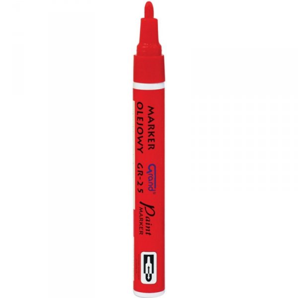 Marker olejowy GR-25 czerwony GRAND