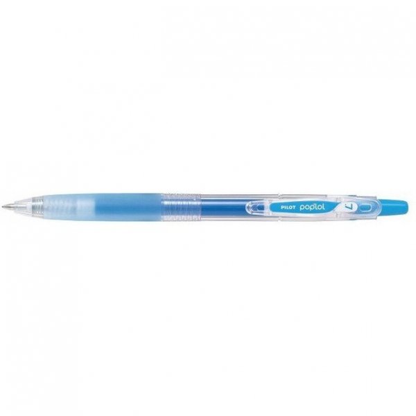 Długopis żelowy PopLol 0.7mm niebieski jasny PILOT
