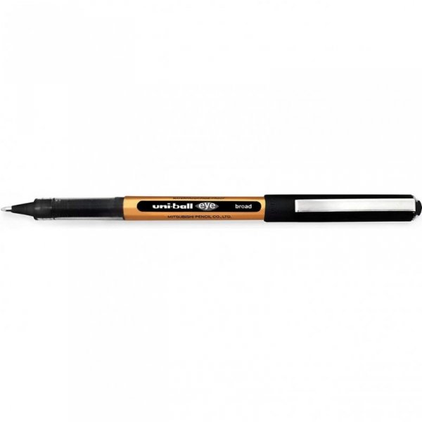 Pióro kulkowe 1mm UNI UB-150-10 czarny obudowa złota