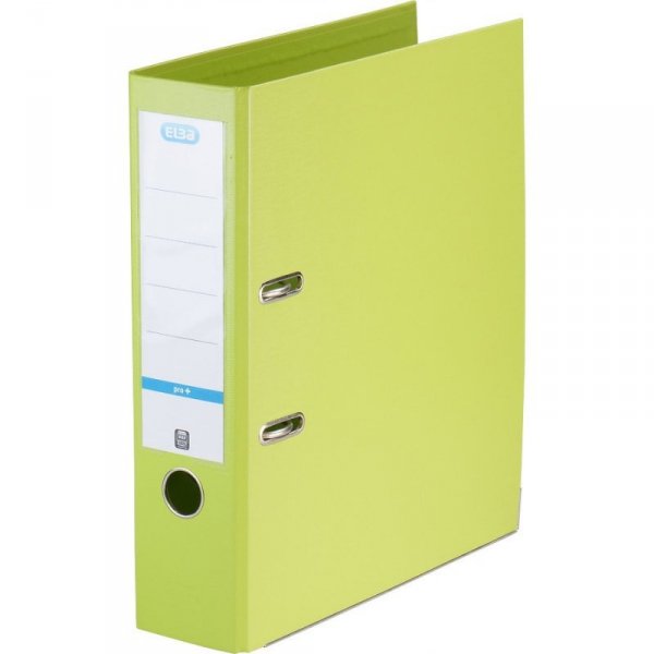 Segregator na dokumenty A4 80cm PRO+ jasny zielony 100202175 ELBA