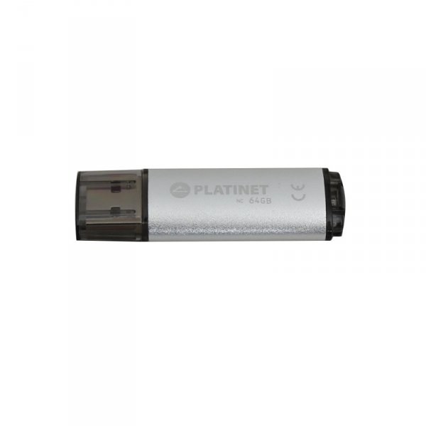 Pamięć USB-A 64GB PLATINET X-DEPO USB 2.0 srebrny (43613)