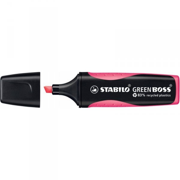 Zakreślacz STABILO GREEN BOSS 6070/56 różowy