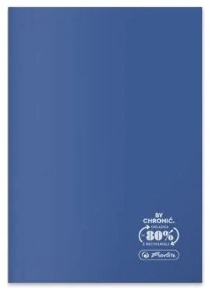 Zeszyt szkolny A5 60 kartek w kratkę 70g ECO PP Ocean Colors 9552407 HERLITZ