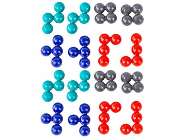 Łamigłówka Gra logiczna Karty Smart game 80 zadań dla dzieci IQ 3D