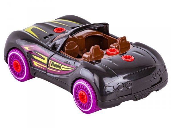 Sportowy Samochód do rozkręcania i skręcania 2w1 TUNING + Wkrętarka