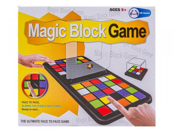 Logiczna gra zręcznościowa &quot;Magic Block Game&quot;, Łamigłówka, Układanka