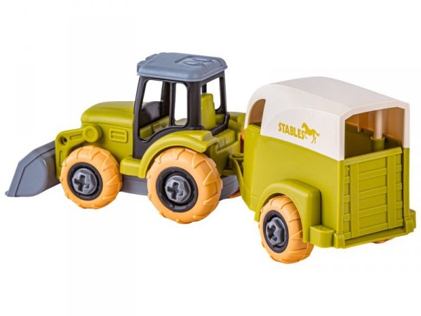 Farma Traktor Kombajn Do Skręcania Gospodarstwo Rolne Zestaw Majsterkowicza Rolnika Zwierzęta Wkrętarka