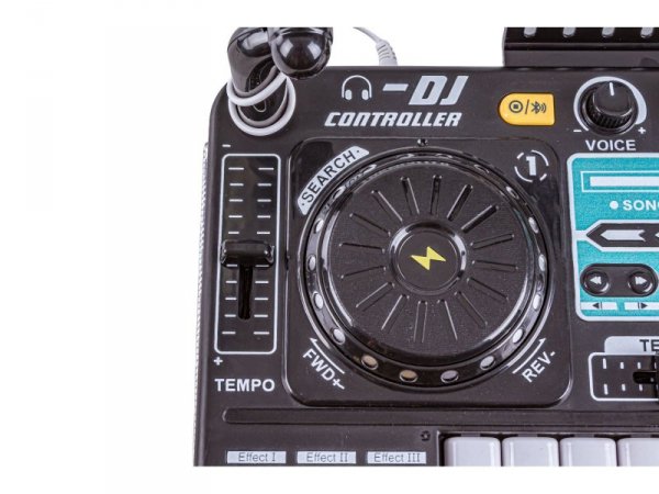 Konsola Dj dla dzieci Organki Zabawka muzyczna Elektroniczny Mikser Kontroler Mikrofon Konsoleta Światło LED