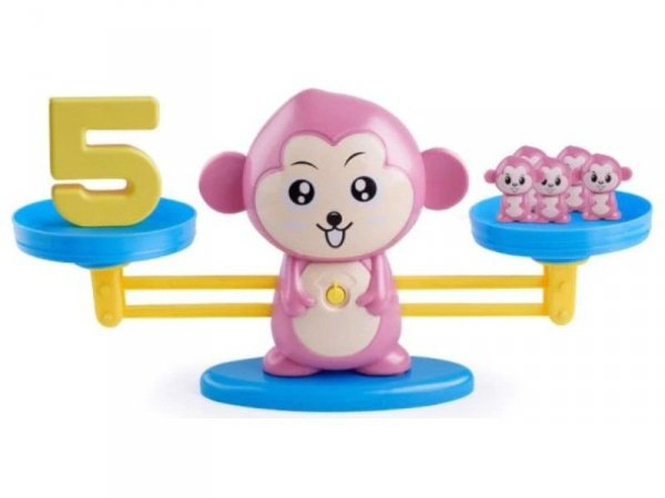 Gra Nauka Liczenia - Równoważnia Waga Szalkowa Małpka - Monkey Balance
