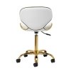 Gabbiano taboret kosmetyczny Q-4599G Biały