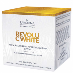 Farmona REVOLU C WHITE Krem redukujacy przebarwienia SPF30 50ml (dzień)