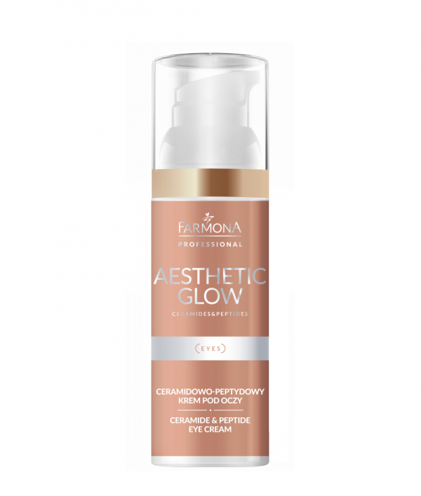 Farmona AESTHETIC GLOW Ceramidowo-peptydowy krem pod oczy 50ml