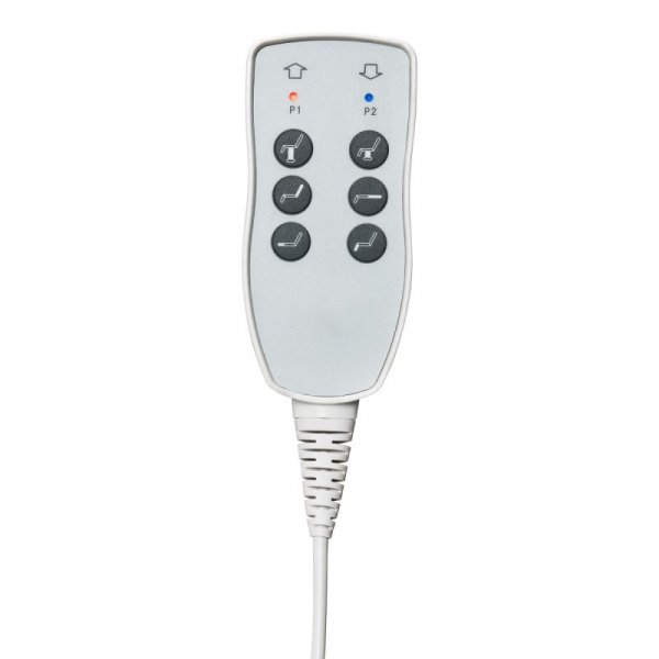 Fotel kosmetyczny elektr. Azzurro 891 szary