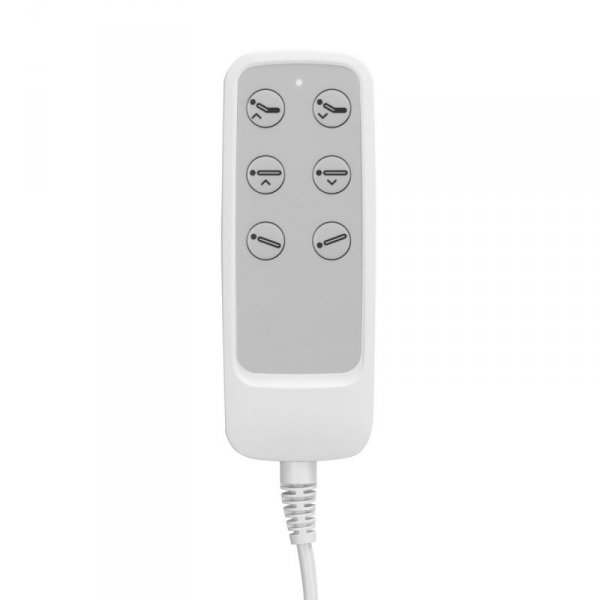 Fotel kosmetyczny elektryczny Sillon Basic 3 siln. szary 2 gat.