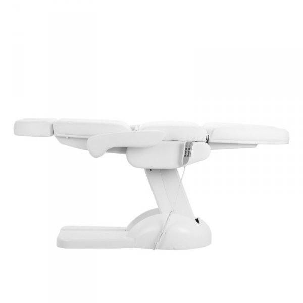 Fotel kosmetyczny elektryczny Azzurro Lux 3 silniki biały