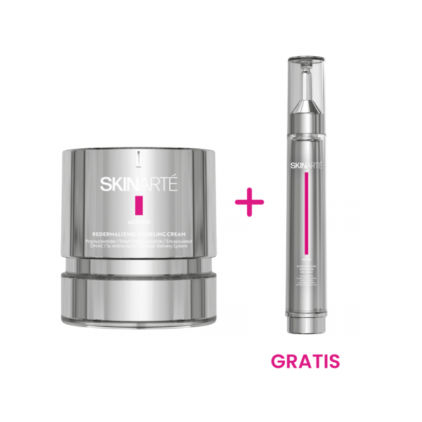 PROMOCJA SkinArté Redermalizujący krem modelujący 50ml + SkinArté Biostymulujący krem wygładzający pod oczy i na powieki 15ml GRATIS