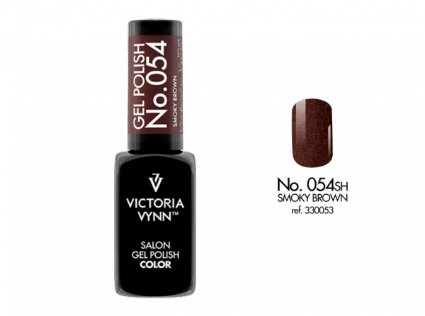 Victoria Vynn Gel Polish Color - Smoky Brown No.054 8 ml