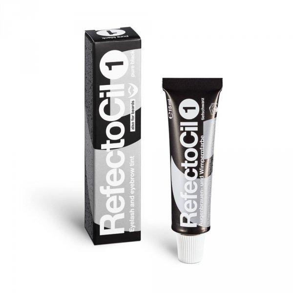 Henna Refectocil żelowa - czarna - 15 ml