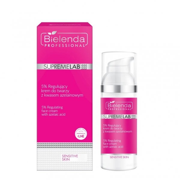 Bielenda - Sensitive Skin - 5% Krem do twarzy z kwasem azelainowym 50ml