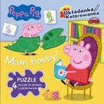Świnka Peppa Układanka Kolorowanka Mam hobby (puzzle)