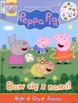 Świnka Peppa magazyn 4/2017 Baw się z nami! + karty Peppy + książka